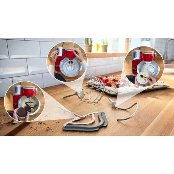 MUM5X720 1000 W 3,9 L Paslanmaz Mutfak Şefi - 2