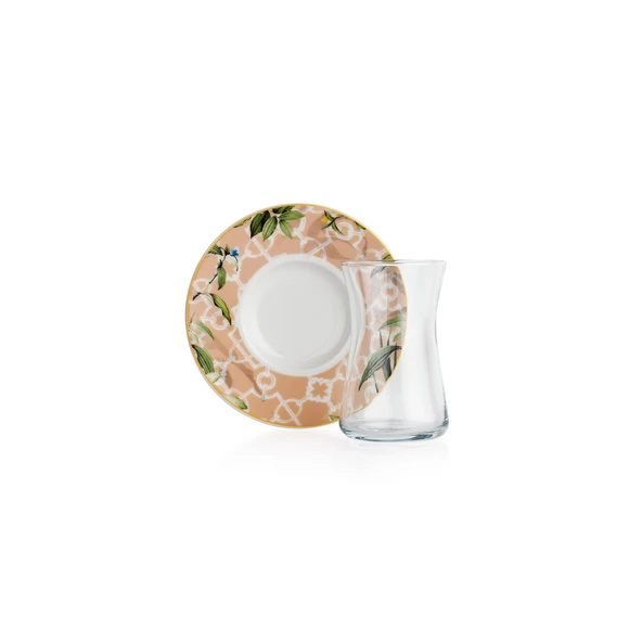 Schafer Sorte Çay Seti 12 Parça-Pembe - 3