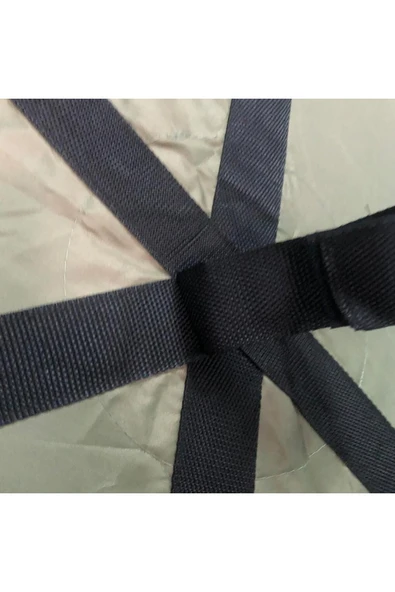 4 Katlı Fermuarlı Meyve Sebze Kurutma Filesi | Katlanabilir Doğal Kurutma Sepeti SİYAH - 7