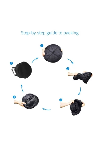 4 Katlı Fermuarlı Meyve Sebze Kurutma Filesi | Katlanabilir Doğal Kurutma Sepeti SİYAH - 6