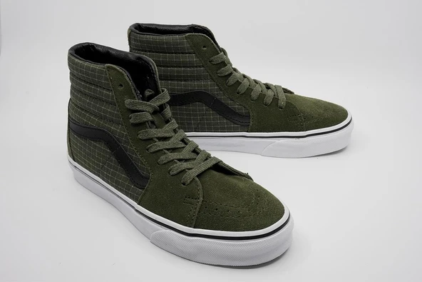 UA SK8-Hi  Yeşil/Beyaz Unisex VN0007NS0FI1 Yeşil/Beyaz 36 - 2