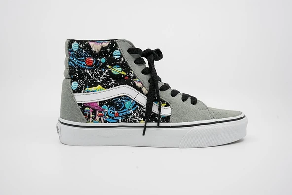 UA SK8-Hi  Gri/Beyaz Unisex VN0007NSXN71 Gri/Beyaz 45 - 1