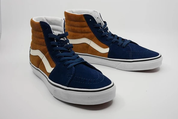 UA SK8-Hi  Mavi/Kahverengi Unisex VN0007NS0BO1 Mavi/Kahverengi 42 - 2