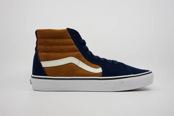 UA SK8-Hi  Mavi/Kahverengi Unisex VN0007NS0BO1 Mavi/Kahverengi 42
