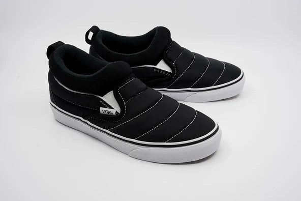 Slip-On Mid  Siyah/Beyaz Unisex VN0009QUBA21 42 Siyah/Beyaz - 2