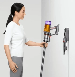 Dyson V12 Detect Slim Absolute Kablosuz Dikey Şarjlı Süpürge Gri - 11