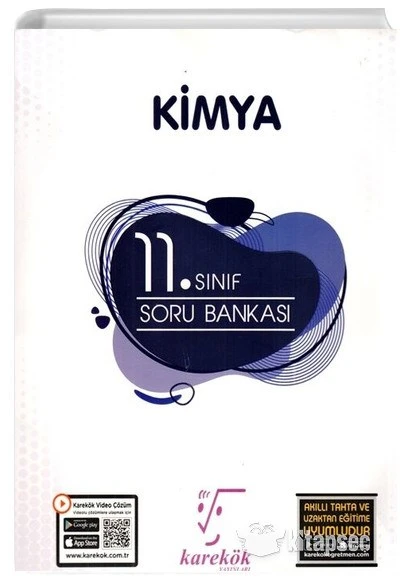 11.Sınıf Kimya Soru Bankası Karekök Yayınları