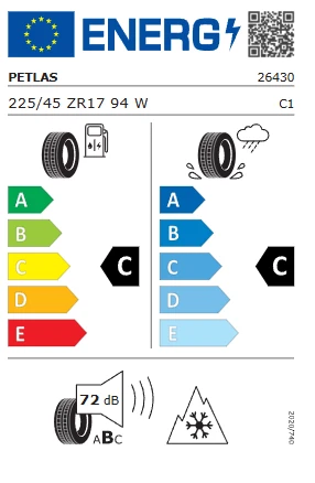 Petlas 225/45 R17 94W Reinf. Multi Action PT565 Dört Mevsim Lastiği 2025 Üretim - 3