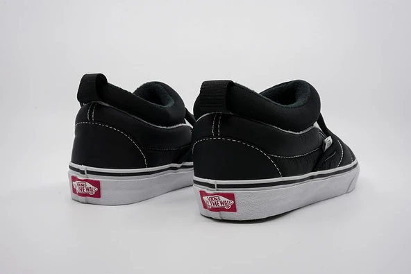 Slip-On Mid  Siyah/Beyaz Unisex VN0009QUBA21 43 Siyah/Beyaz - 4
