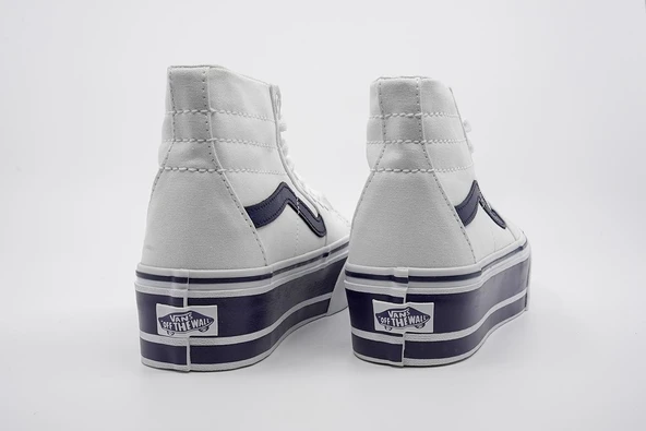 UA SK8-Hi Tapered Stackform  Lacivert/Beyaz Unisex VN0A5JMKNWD1 Lacivert/Beyaz 36 - 4