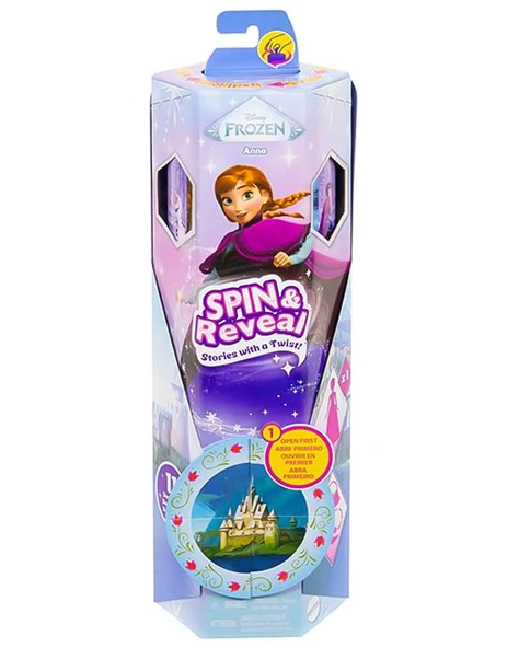 Disney Frozen Karlar Ülkesi Eğlenceli Sürprizler Anna Bebek JBG60 ürün görseli