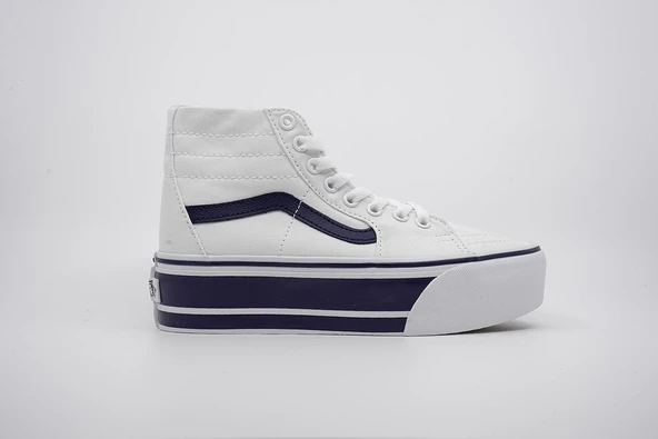 UA SK8-Hi Tapered Stackform  Lacivert/Beyaz Unisex VN0A5JMKNWD1 Lacivert/Beyaz 36 - 1
