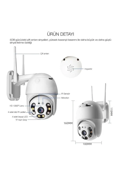 TEKNO Akıllı Wifi Kamera