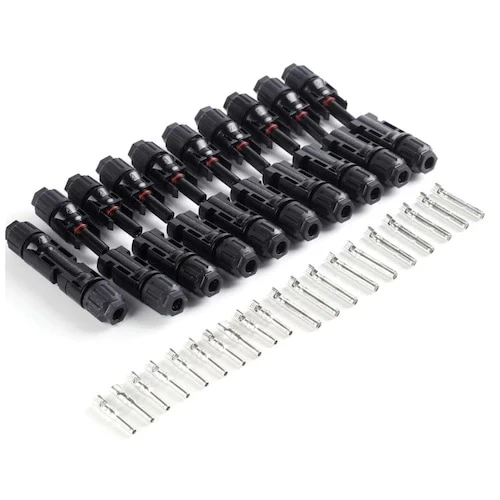 Mc4 Konnektör 10'lu Set - Güneş Paneli Solar Panel Konnektörü