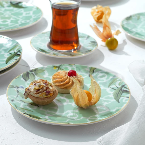 Schafer Sorte Pasta Seti 6 Parça-Su Yeşili - 3