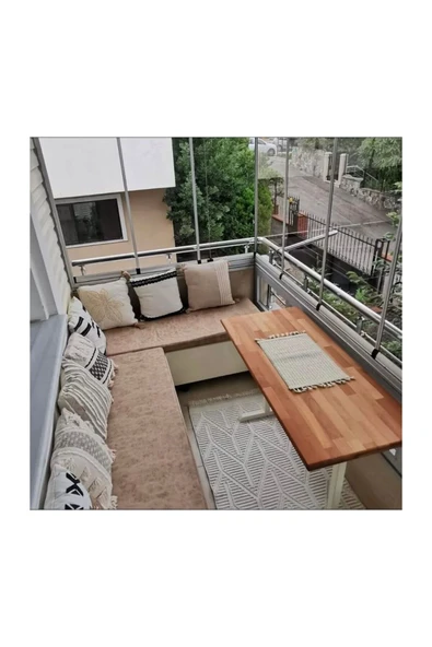 Promasif Ahşap Kayın Mutfak Tezgahı ( Kalınlık: 30 mm.- Genişlik: 640 mm.- Uzunluk: 2000 mm. ) - Resim 4