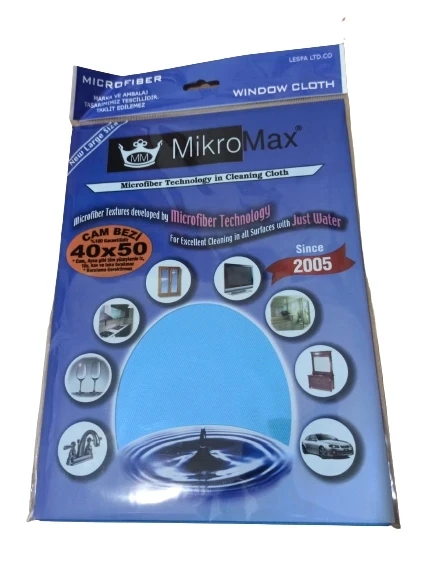 MİKROMAX TEMİZLİK BEZİ MAVİ