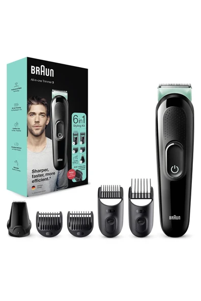 Braun Mgk 3321 Erkek Bakım Kiti 6’sı 1 Arada Şekillendirici - 6