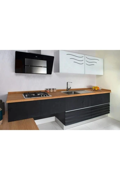 Promasif Ahşap Meşe Mutfak Tezgahı ( Kalınlık: 38 mm.- Genişlik: 960 mm.- Uzunluk: 2500 mm. ) ürün görseli