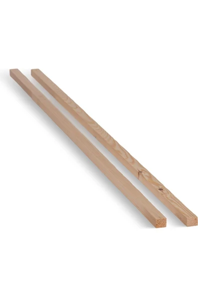 Promasif Ahşap Çıta Tahta Kereste Silinmiş ( Kalınlık: 2 Cm.- Genişlik: 4 Cm.- Uzunluk: 300 Cm. ) ( 4 Adet ) - 2