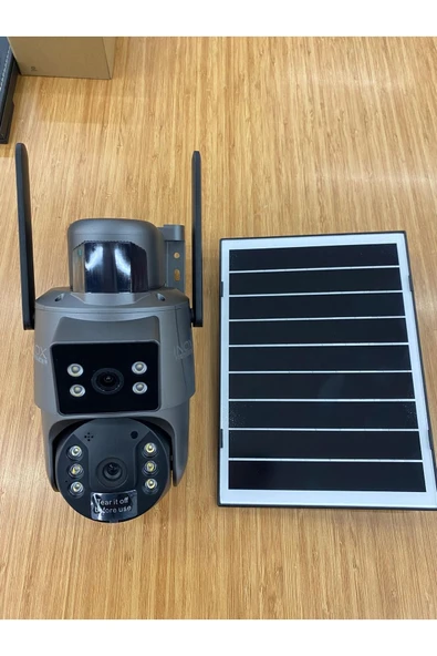 inox 3+3 Megapiksel Dual Lens 4G Solar Sim Kartlı IP Kamera  INOX-238
