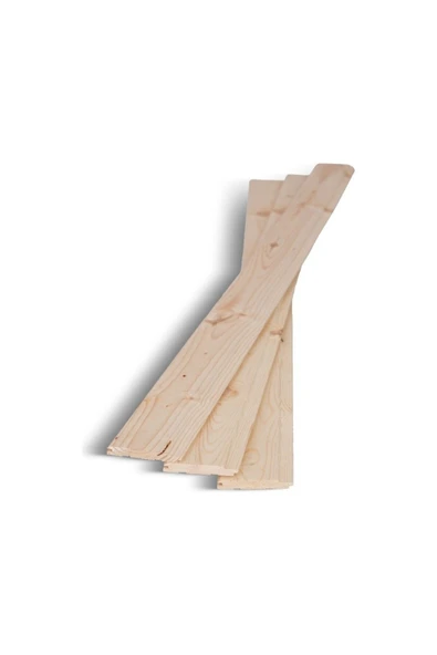 Promasif Ahşap Lambri Bc Kalite ( 1,25x9,6x200 Cm.) ( 5 Adet ) - Resim 5