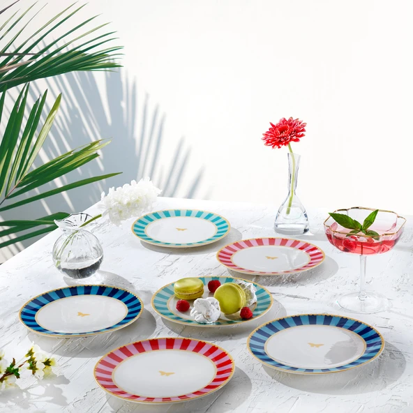 Schafer Pırıl Pasta Seti 6 Parça-Asorti