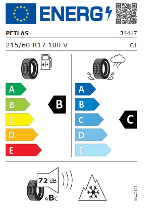 Petlas 215/60 R17 100V Reinf. Suvmaster A/S Dört Mevsim Lastiği 2025 Üretim - 2