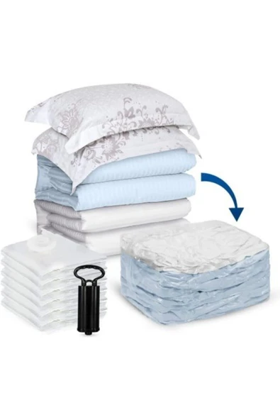 Packtech Küp Vakumlanabilir Torba Hurç 2'li Set