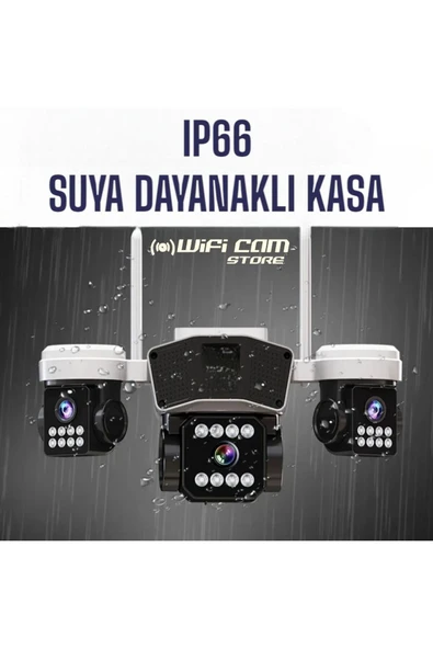 WIFICAM PLUS 3 Kameralı PTZ Wİfi Kamera 2025 Yeni Ürün - 4