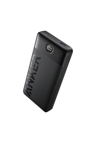 Anker 326 20000 Mah Taşınabilir Hızlı Şarj Cihazı - Usb-c - 15w 2 Çıkışlı Powerbank - Siyah