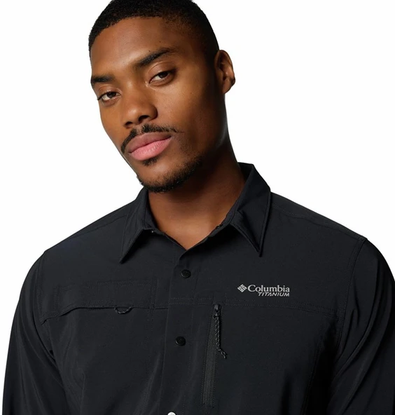 Columbia Summit Valley Woven Erkek Uzun Kollu Gömlek AM5164 - Resim 5