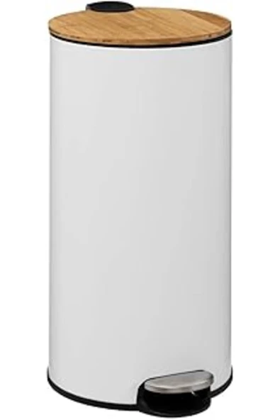 Siloin 5 Five Simply Smart Beyaz 30 Litre, Çöp Kovası