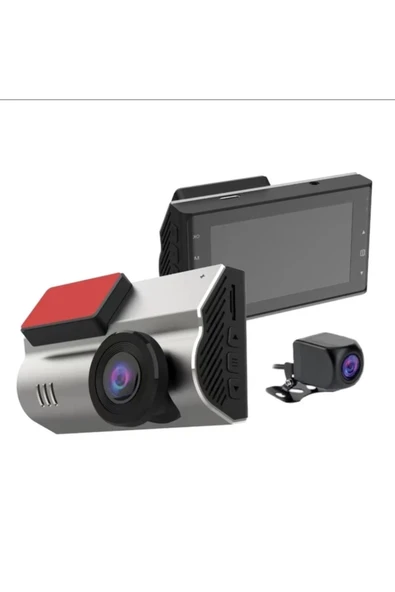WIFICAM PLUS 2.5K Ekranlı 2 Kameralı WİFİ Araç Kamerası +Park Kiti