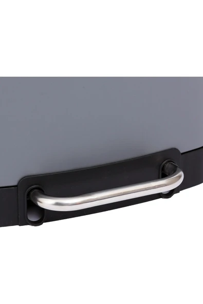 5FiveSmart 5fıve Arıane - Metal Pedallı 6 Lt Çöp Kutusu / Antrasit - 2