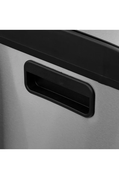 5FiveSmart 5five Simply Smart Ariane 60 Lt Metal Çöp Kovaları Inox - 3