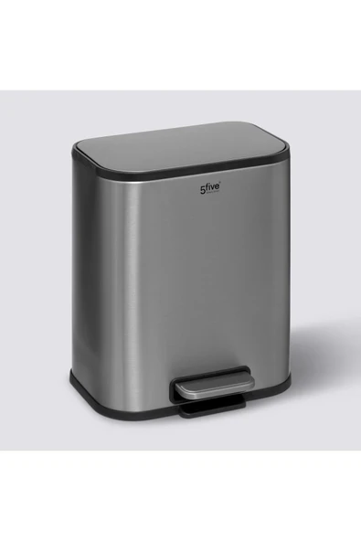 5FiveSmart TİTAN 5 LT.ÇÖP KUTUSU/ÇELİK
