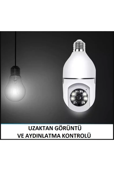 WIFICAM PLUS Kablosuz Duy Girişli 1080p 360 Dönen Wifi Akıllı Kamera - 4
