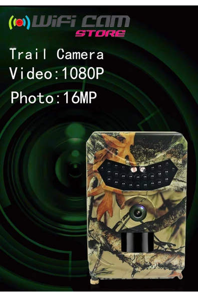 WİFİCAM Foto Kapan Kamera 1080P Video Ve Fotoğraf Hızlı Tetiklenme-Hayalet Gece Görüş - 4