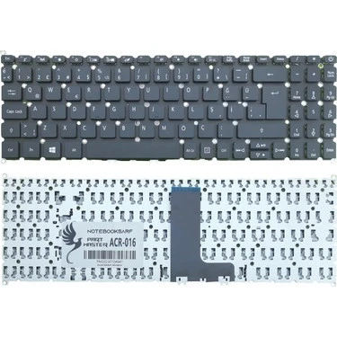 Acer N19C3, N19H1, N18Q13 Klavye (Siyah)