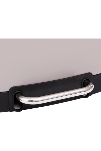 5FiveSmart 5five Simply Smart Ariane 30 Lt Metal Çöp Kovaları Bej - 3