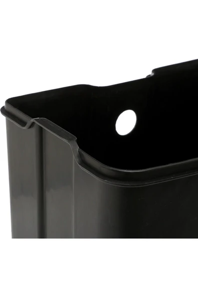 5FiveSmart 5fıve Arıane - Metal Pedallı 6 Lt Çöp Kutusu / Antrasit - 3