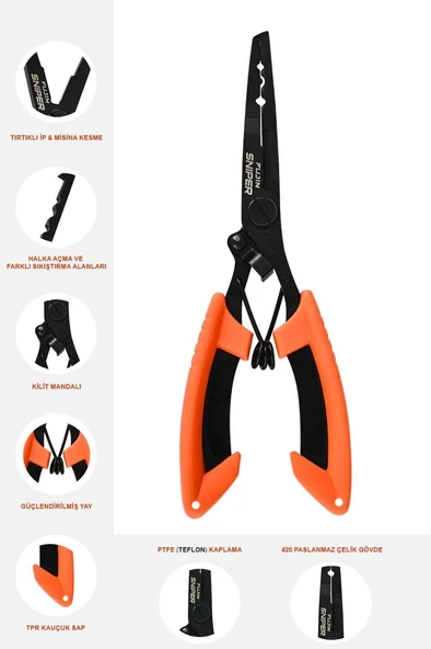 Fujin Sniper Pliers Balıkçı Pensesi - 2