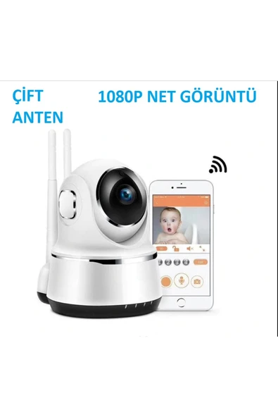 WIFICAM PLUS 1080p Net Görüntü Yapay Zeka Çift Yönlü Ses Motorlu Dönebilen Kamera - 4