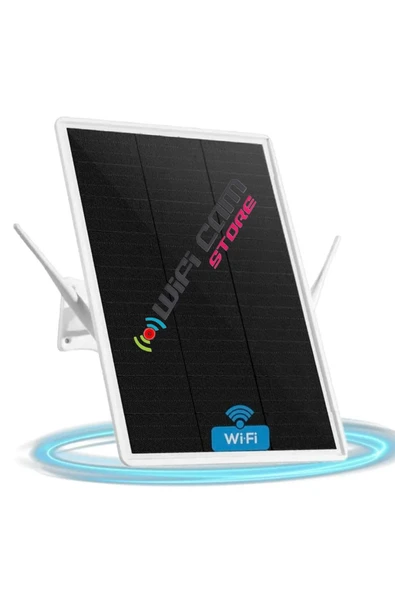 WIFICAM PLUS Solar Enerjili 3G/4G Dış Mekan WIFI Router Modem Seti Sim Kart İle Kullanım - 3