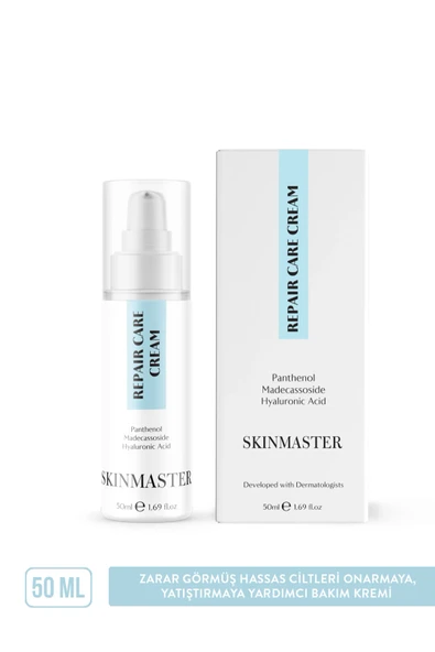 SkinMaster, Hassas Ciltleri Onarmaya ve Yatıştırmaya Yardımcı, Bakım Kremi - 50 ml (Panthenol %5, Ma