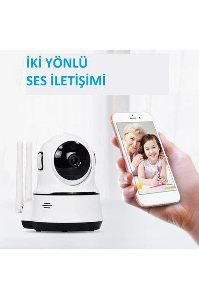 WIFICAM PLUS 1080p Net Görüntü Yapay Zeka Çift Yönlü Ses Motorlu Dönebilen Kamera - 5