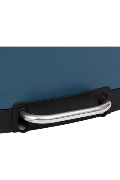 5FiveSmart 5five Simply Smart Ariane 30 Lt Metal Çöp Kovaları Petrol Mavisi - 2