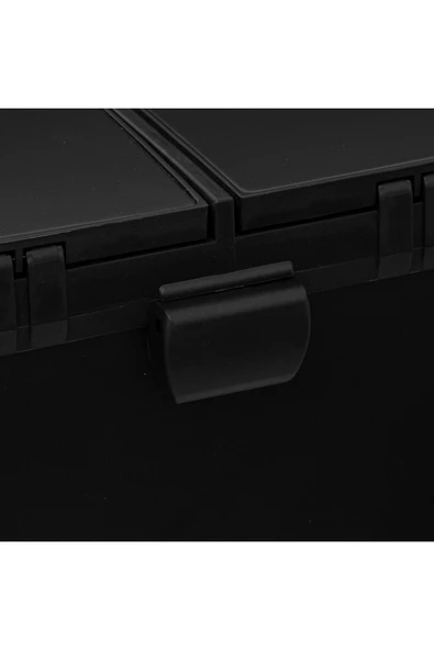 5FiveSmart 5five Simply Smart Ariane 60 Lt Metal Çöp Kovaları Siyah - 5