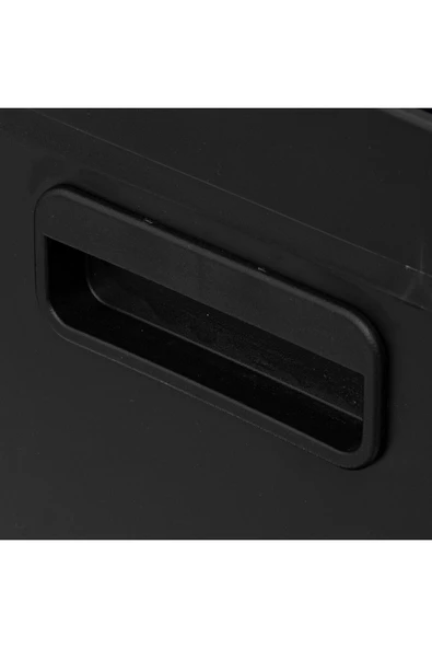 5FiveSmart 5five Simply Smart Ariane 60 Lt Metal Çöp Kovaları Siyah - 4